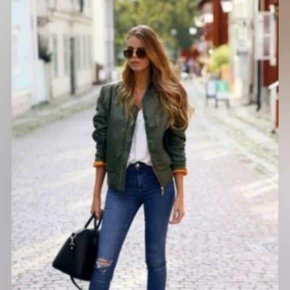 Bomber jacket by Ambiance - Picture 1 of 8